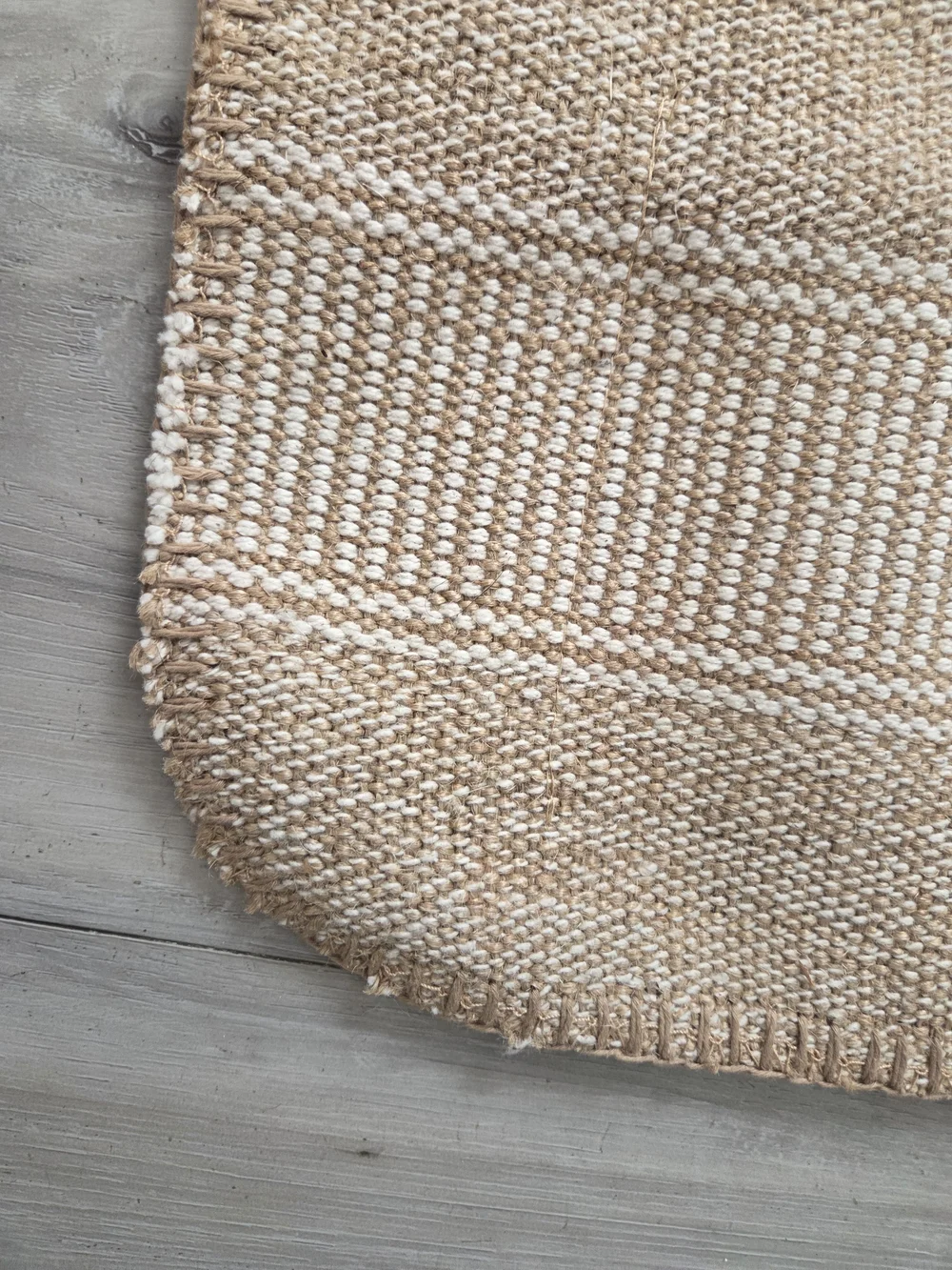 NWT - IKEA Natural Beige Woven Door Mat - Discontinued